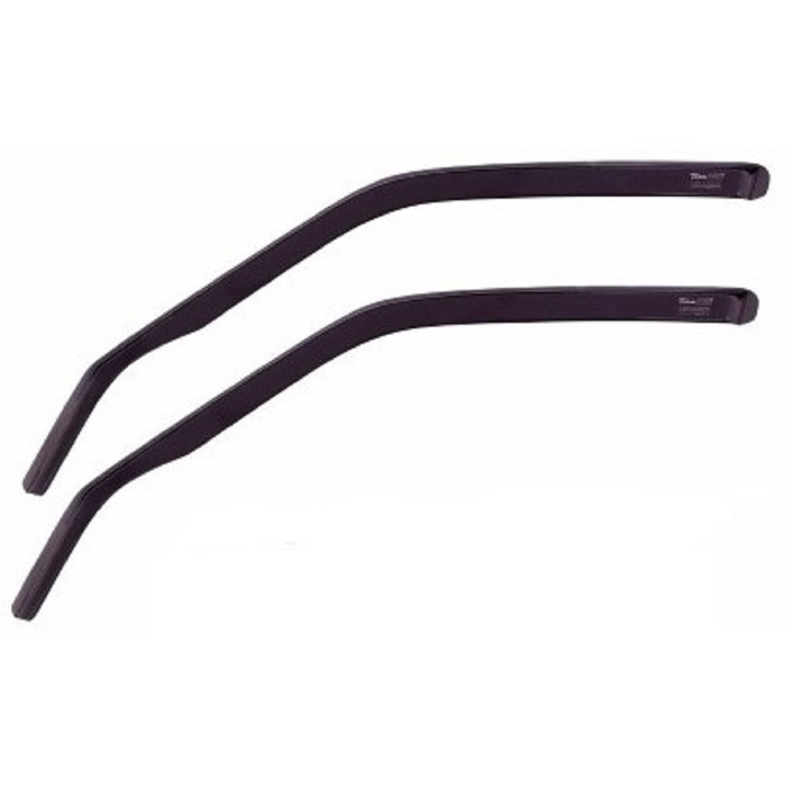 Комплект 2 дефлектора за въздух, автомобилни ветробрани, предни, Climair, опушени, за Mitsubishi Outlander, 2012-