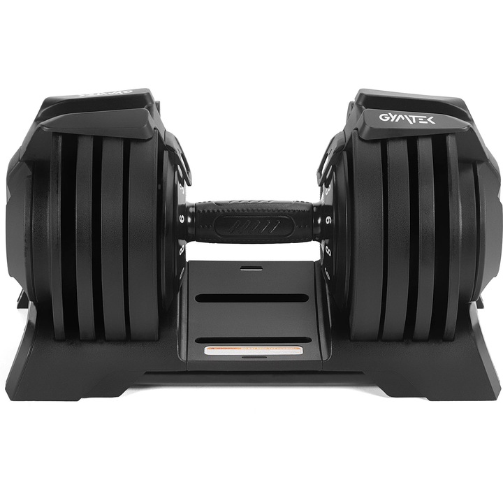 Hanta reglabila 3-24kg, solida, ergonomic, compacta, set cu suport de depozitare