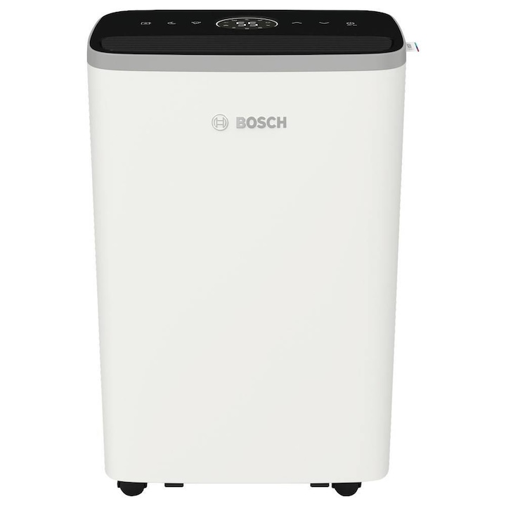 Dezumidificator Bosch Dry 4000, 75 m³, 2.5 L, 38db, 3 moduri automate, Alb