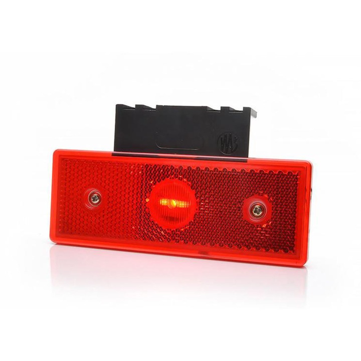 Lampa gabarit LED WAS W201 – 12V-24V, pozitie rosu, montaj universal
