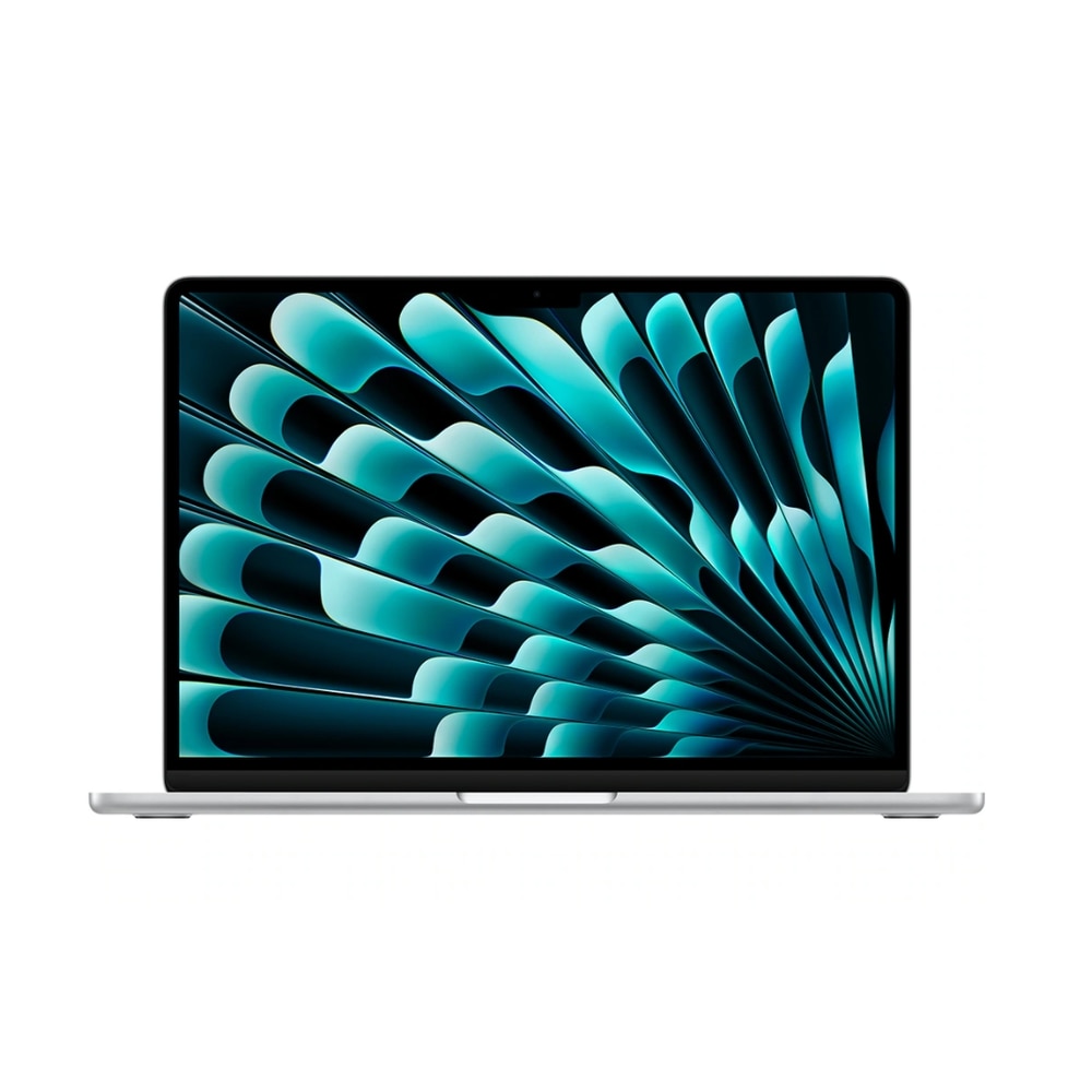 Laptop Apple MacBook Air 13, Procesor Apple M4 chip 10-core CPU, 8-core GPU, 13.6" WQXGA, 16GB, 256GB, layout INT, Mac OS Argintiu + adaptor retea 70W