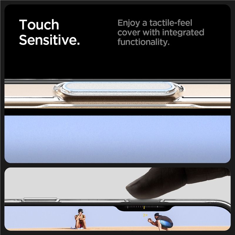 Carcasa Spigen Thin Fit T cu MagSafe compatibila cu iPhone 16 Pro, Transparent