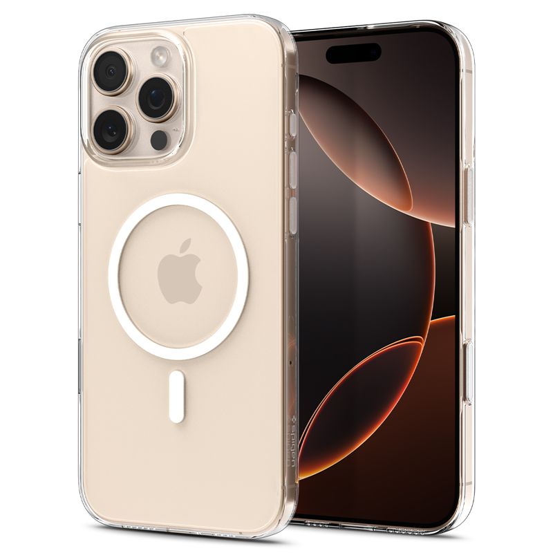 Carcasa Spigen Thin Fit T cu MagSafe compatibila cu iPhone 16 Pro, Transparent