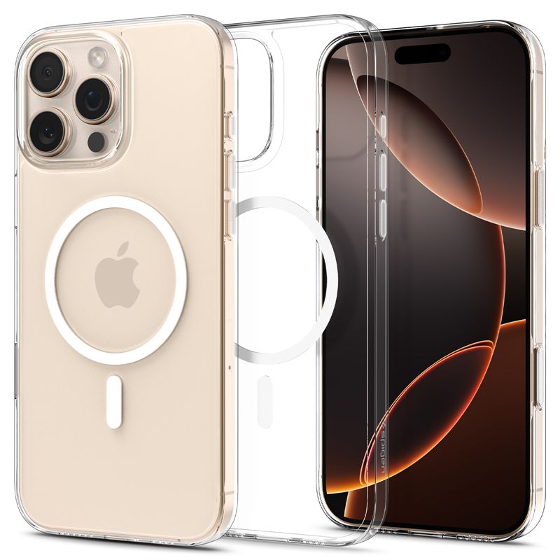Carcasa Spigen Thin Fit T cu MagSafe compatibila cu iPhone 16 Pro, Transparent