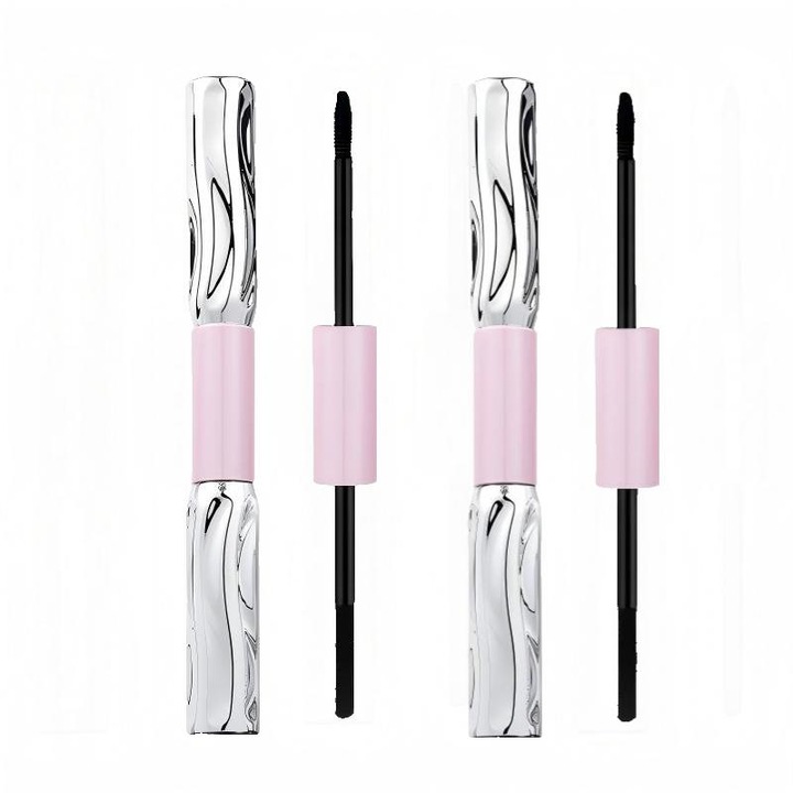 Szempillaspirál Leccik 2 az 1-ben, 2 darabos készlet, volumen & göndörítés, fekete, 4 ml