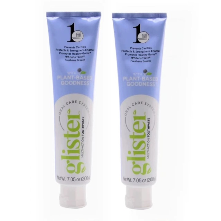 2 tubus fogkrém szett, Bright Teeth Health, 200g