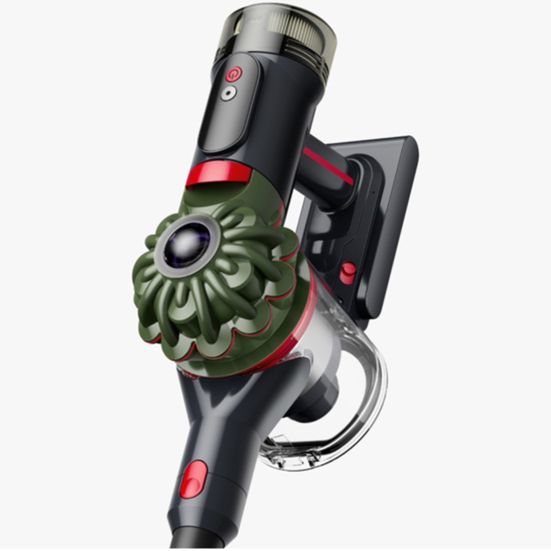 Aspirator vertical fara fir Dyson V8 Cyclone™, Verde Army/Negru