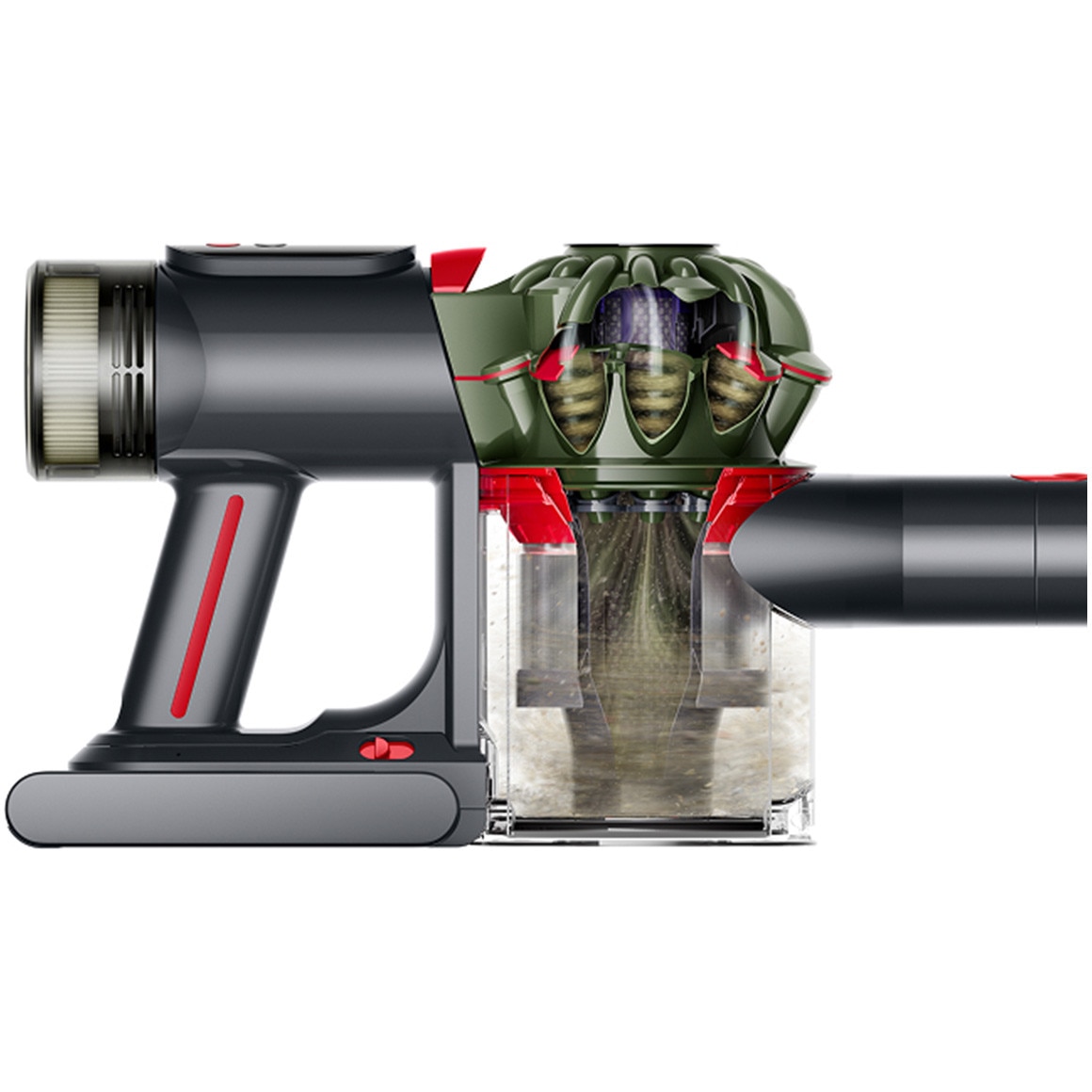 Aspirator vertical fara fir Dyson V8 Cyclone™, Verde Army/Negru