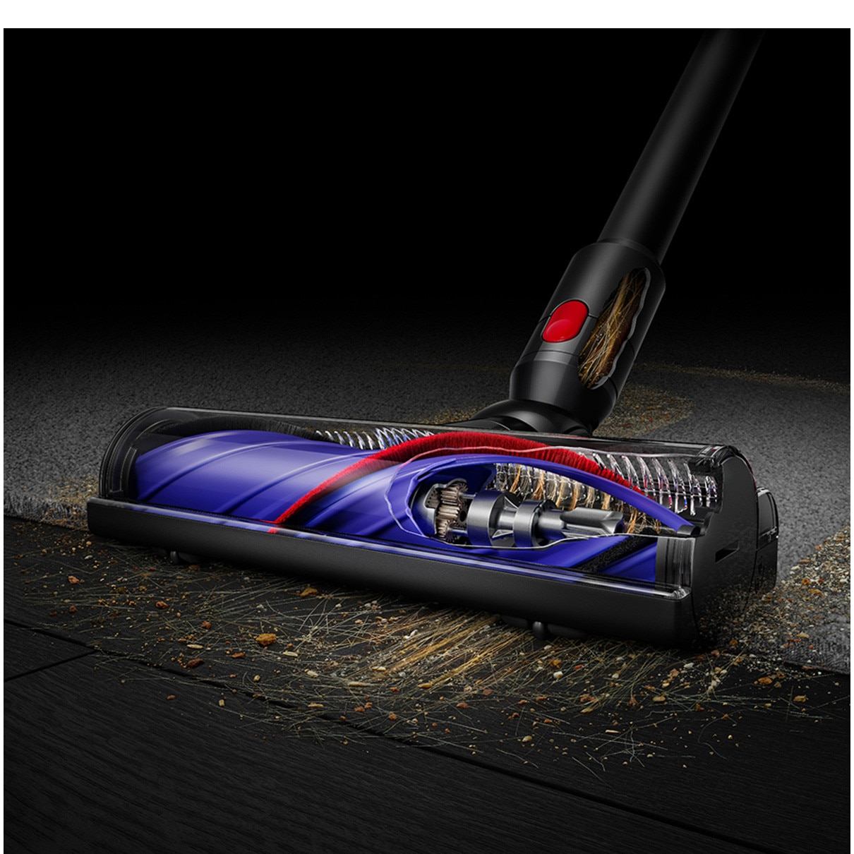 Aspirator vertical fara fir Dyson V8 Cyclone™, Verde Army/Negru