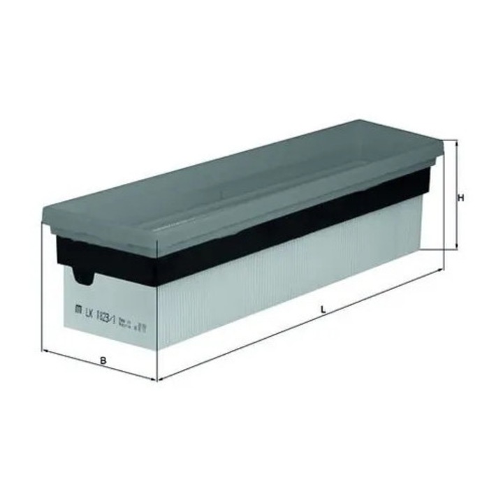 Légszűrő BMW X5 (E70) Benzines Knecht Lx1823/1