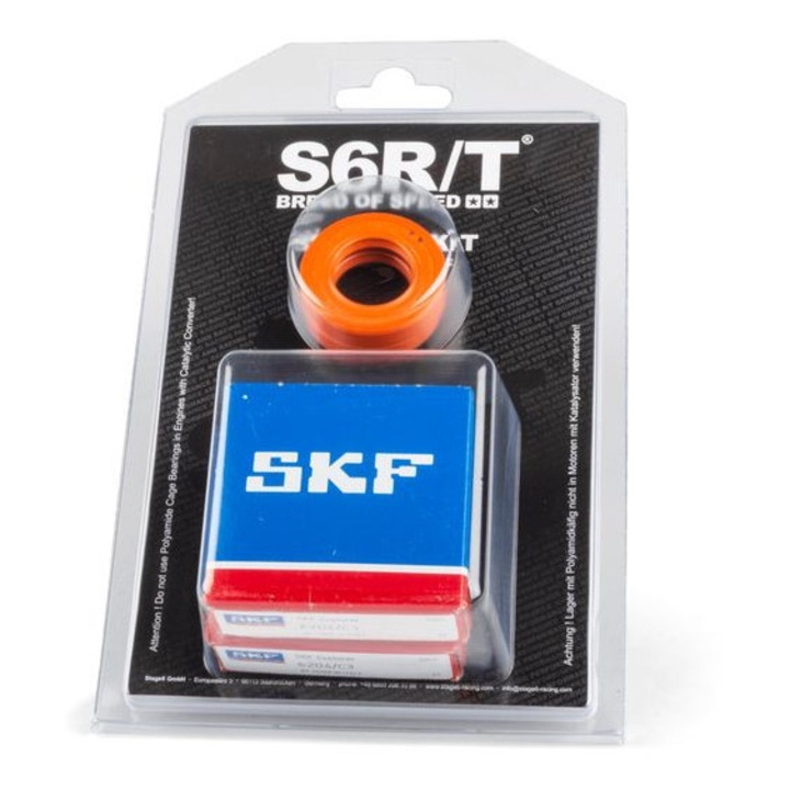 Forgattyústengely csapágyszett Stage6 R/T C3 acél kosár Derbi MX_S6-8031931/MET