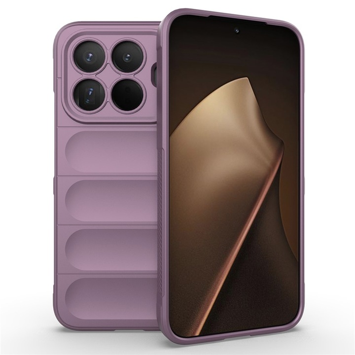 Husa pentru Xiaomi 15T Pro, Magic Shield, Stef's Cat, Mov