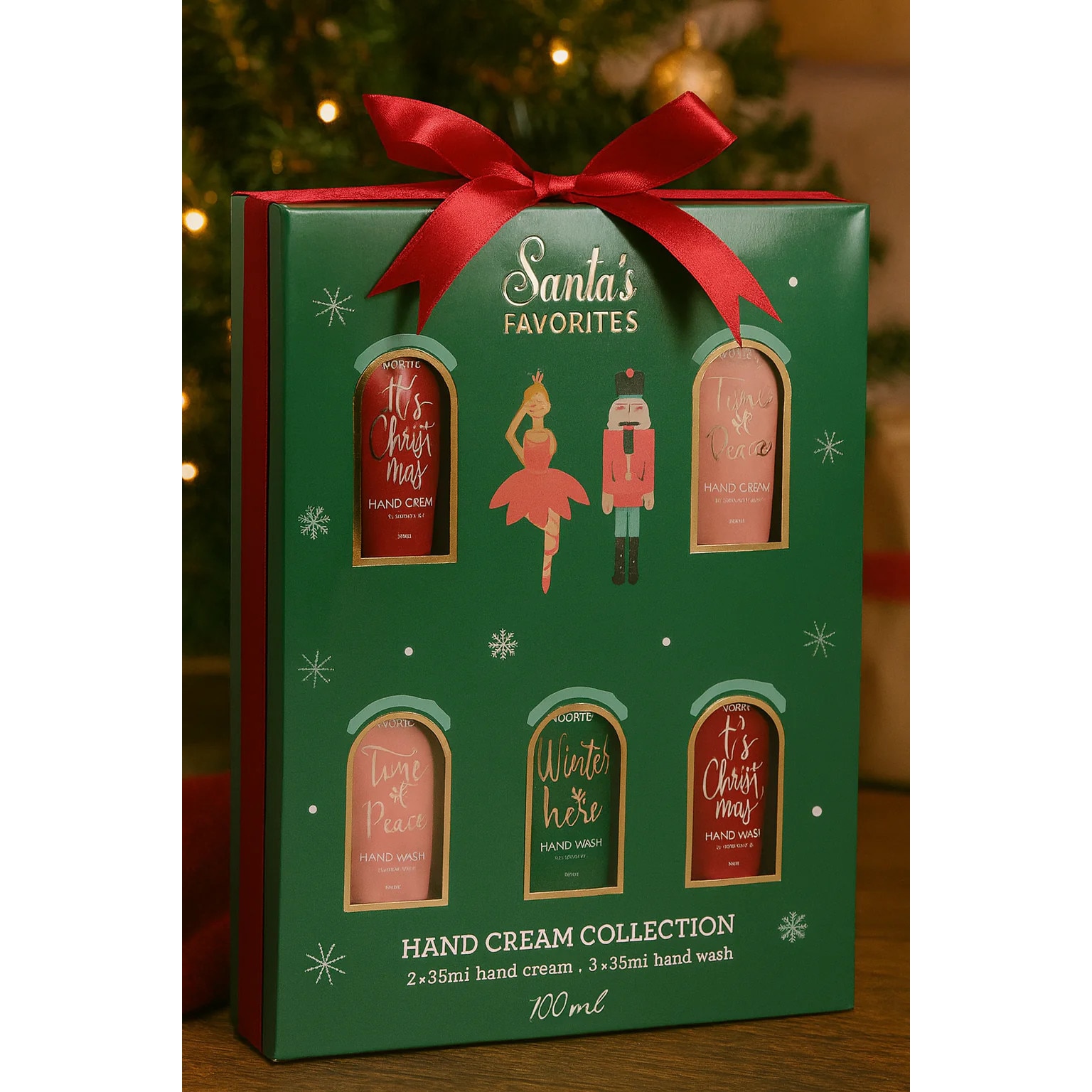 Maini Collection Set Ingrijire Maini, Santa's Favorites Collection, Creme de maini - eMAG.ro