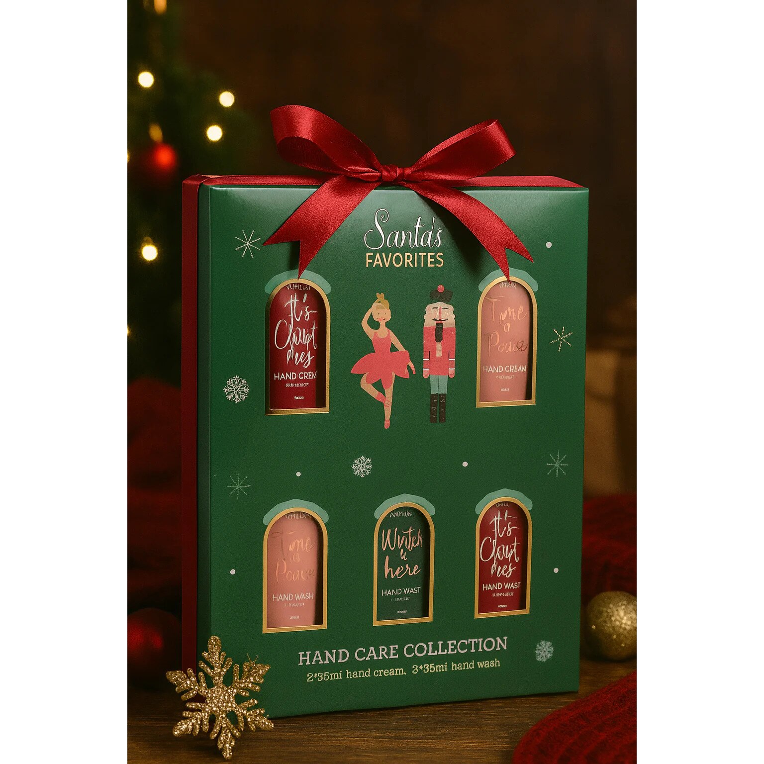 Maini Collection Set Ingrijire Maini, Santa's Favorites Collection, Creme de maini - eMAG.ro