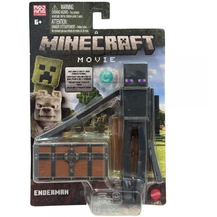 Minecraft: Egy Minecraft film Enderman karakter figura szett - Mattel