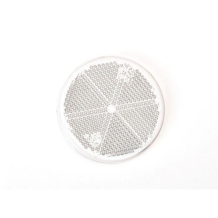 Catadioptru rotund cu adeziv 840 FI-61 WAS – alb, montaj universal