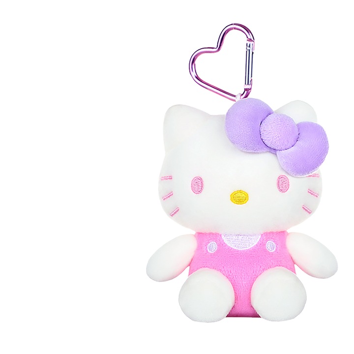 Jucarie de plus Hello Kitty, 10cm, roz
