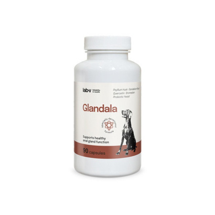 Glandala - Sustine functionarea corecta a glandelor anale si a tractului digestiv la caini 90 capsule