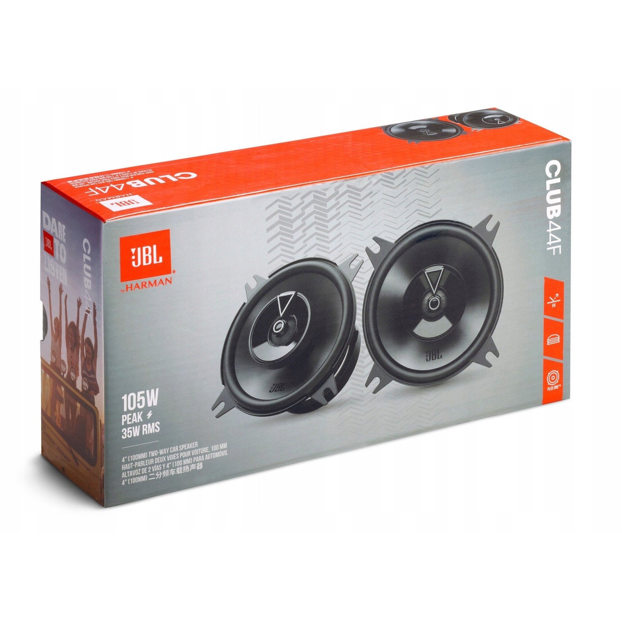 Boxe auto JBL Club 44F, 4