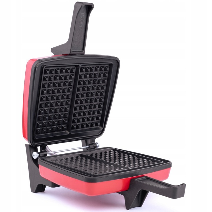 Gofroniera DEZAL 301.4.1, 1300W, 6x10 forme, rosie, 9,5x15cm
