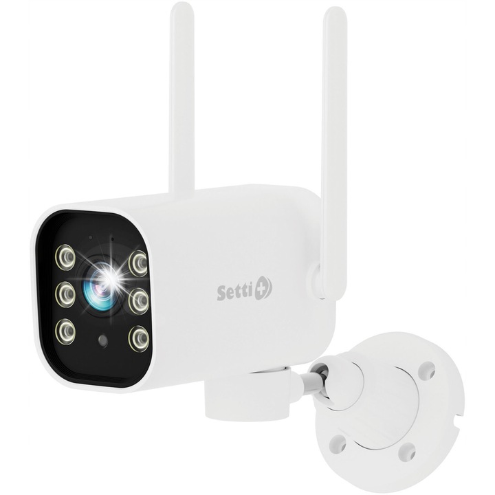 Камера за наблюдение SETTI+ SC952 5MP 3K, Wi-Fi, външна/вътрешна, бяла