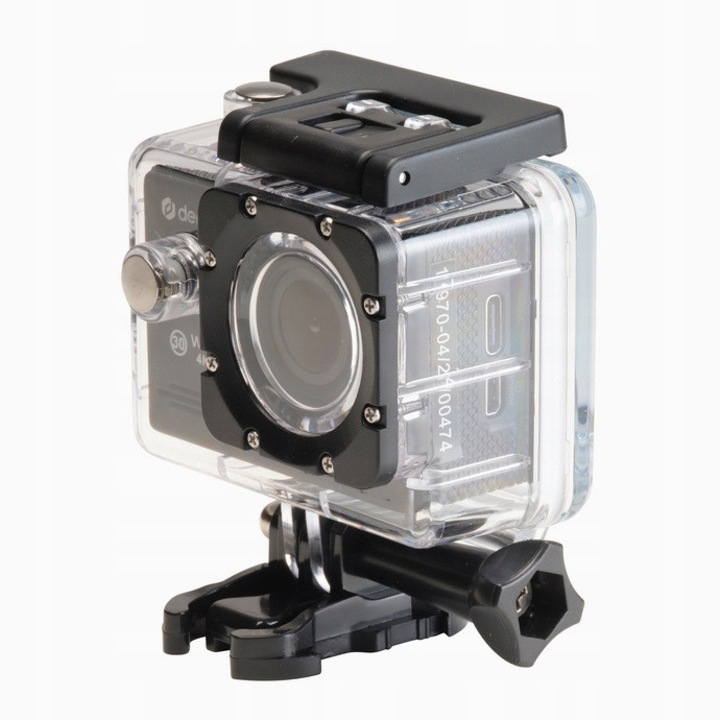Екшън камера Denver ACK-8064 4K, 8MP, Wi-Fi, 140°, водоустойчива, 2" LCD