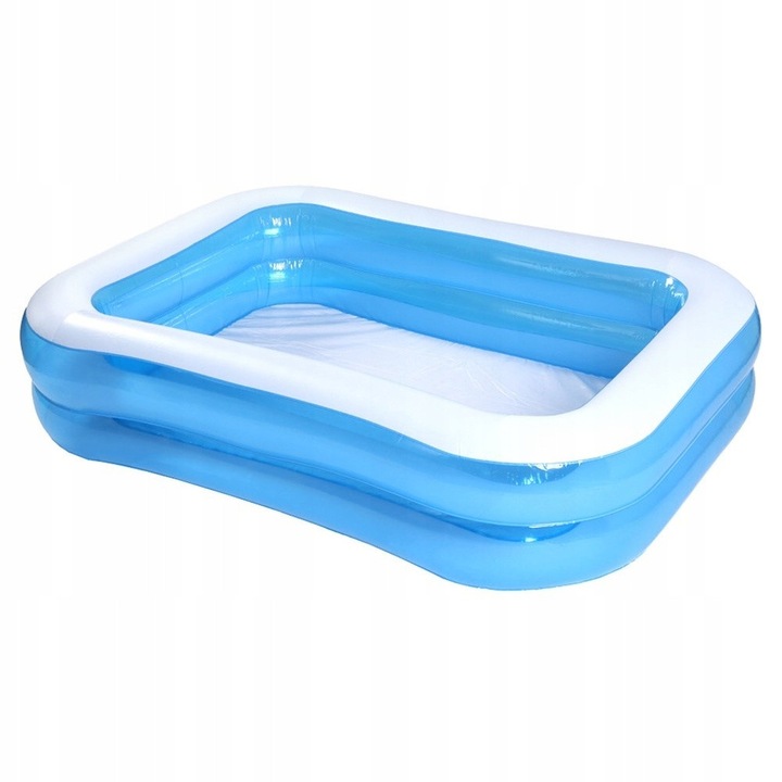 Надуваем басейн, 245x160x43см, 874L, син, за деца и възрастни