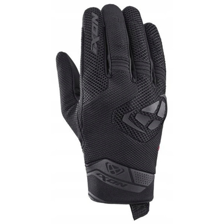 Manusi moto IXON MIG 2 AIRFLOW, piele perforata, ventilatie excelenta, negru, marime universala
