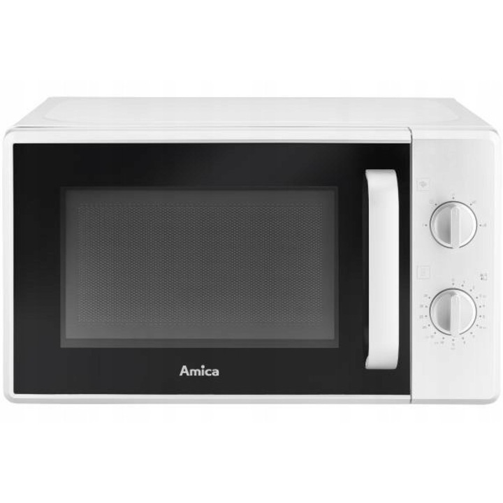 Cuptor cu microunde Amica AMMF20M1W, 20l, 700W, alb, 43,95x25,8x33,5cm