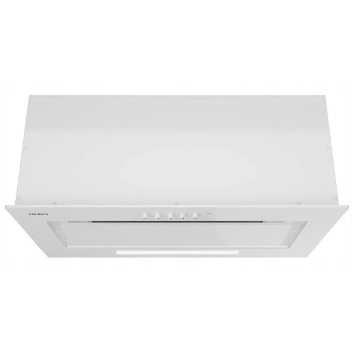 Вграден абсорбатор Akpo, бял, 306.2 m3/h, 69 dB, 53x21x29cm