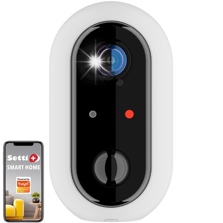 Камера за наблюдение SETTI+ SC853, 3 Mpix, бял