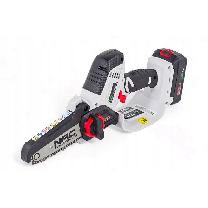 Fierastraie cu lant NAC CB18-15-B20-S 15,2cm, acumulator 18V, 2Ah, set