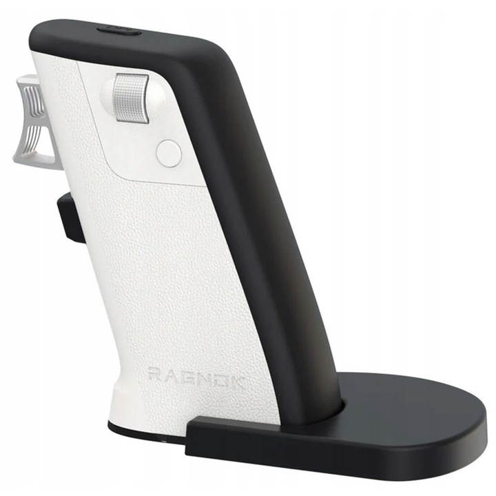 Мишка RAGNOK 2 FireGrip, оптична, черно-бяла, безжична и с кабел, 5 бутона