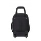 Раница с функция на тролер, American Tourister, рециклируем материал, водоустойчива, черна, 40x25x20cm