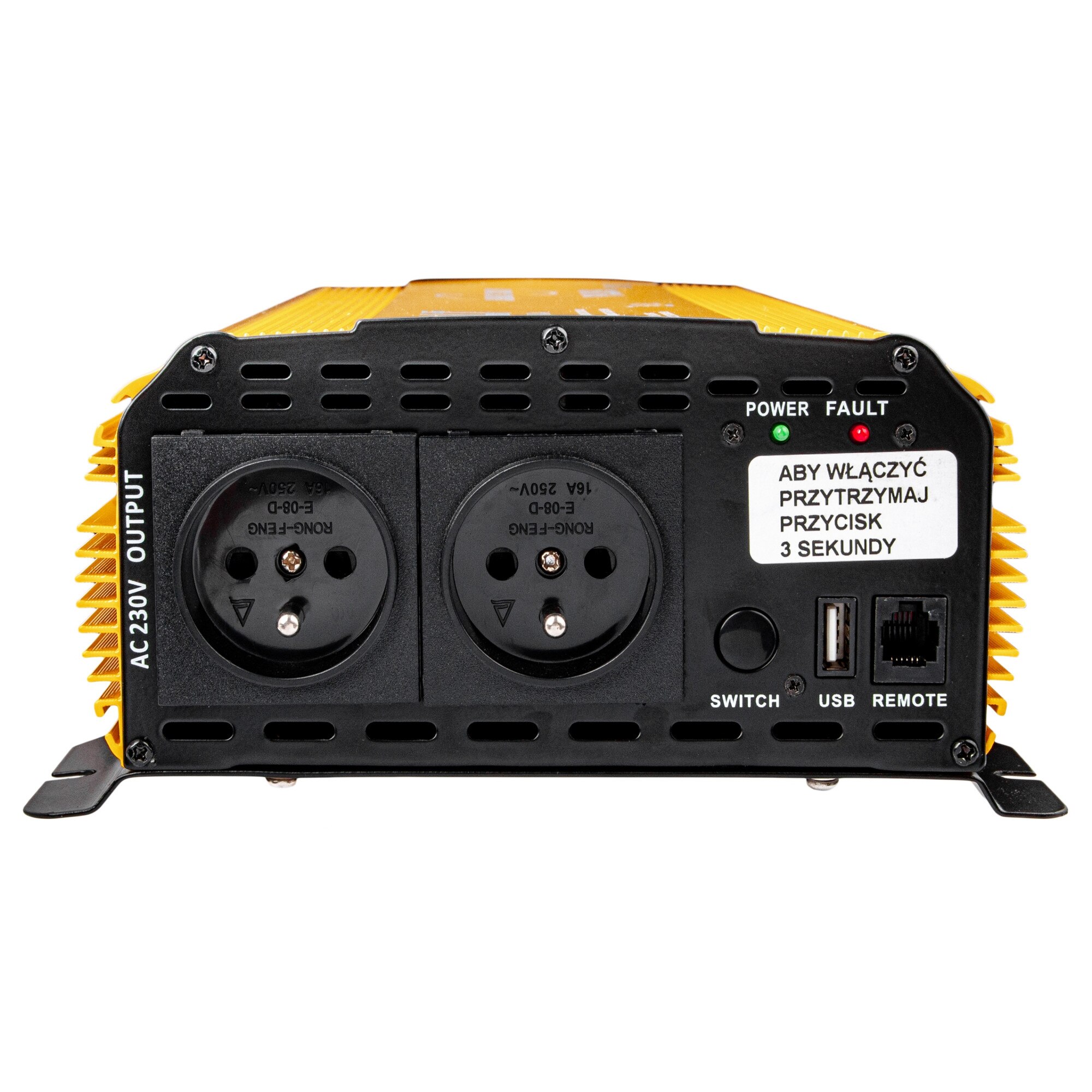 Inverter auto VOLT POLSKA Sinus Plus 3000 12V/230V, 1500W, 3000W, cu ...
