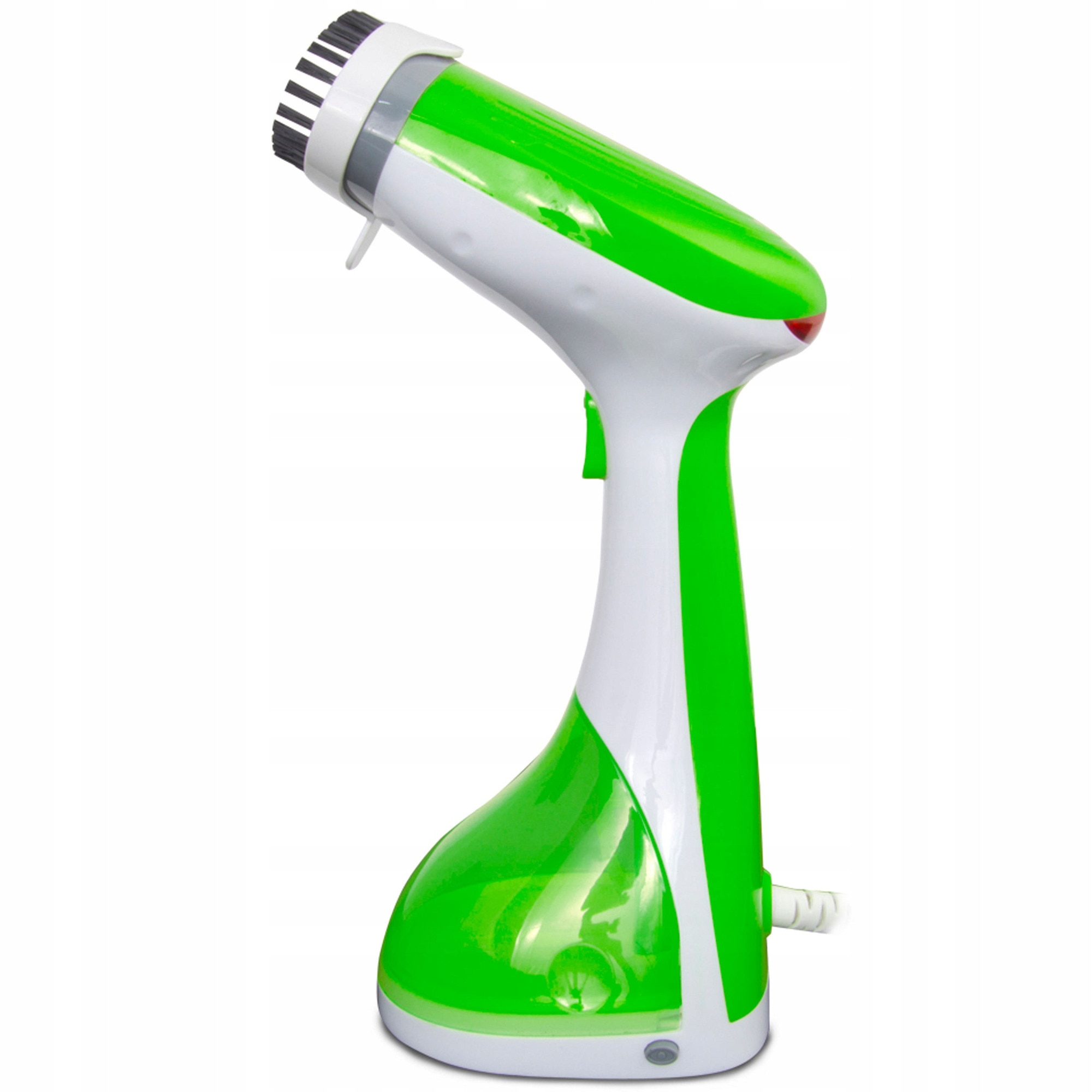 Aparat de aburi pentru haine Esperanza Velure 1400 W, debit abur 20 g/min, rezervor 220 ml, incalzire in 30 s, utilizare verticala si orizontala, include clema pentru plisuri, alb/verde