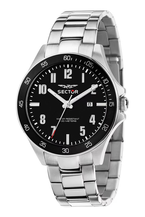 Sector, Аналогов часовник с метална верижка, Сребрист