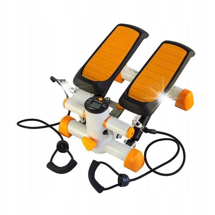 Stepper HMS, portocaliu-alb, cu linkuri, 430x325x230mm, 100kg