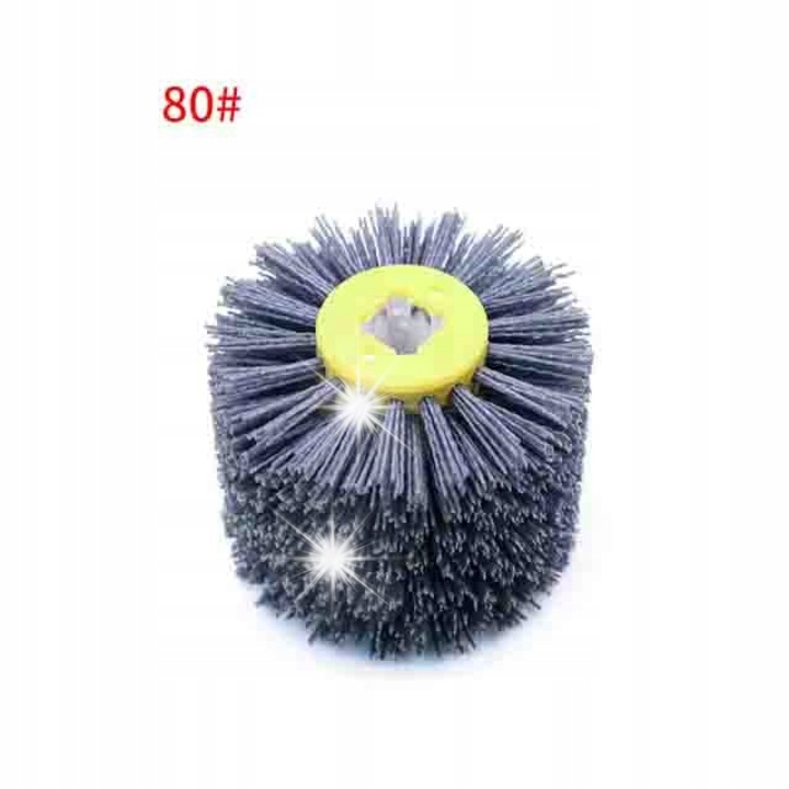 Nylon kefe szatén felülethez, Falon-Tech, 120x100mm, 80-as szemcse, 19mm-es rögzítés