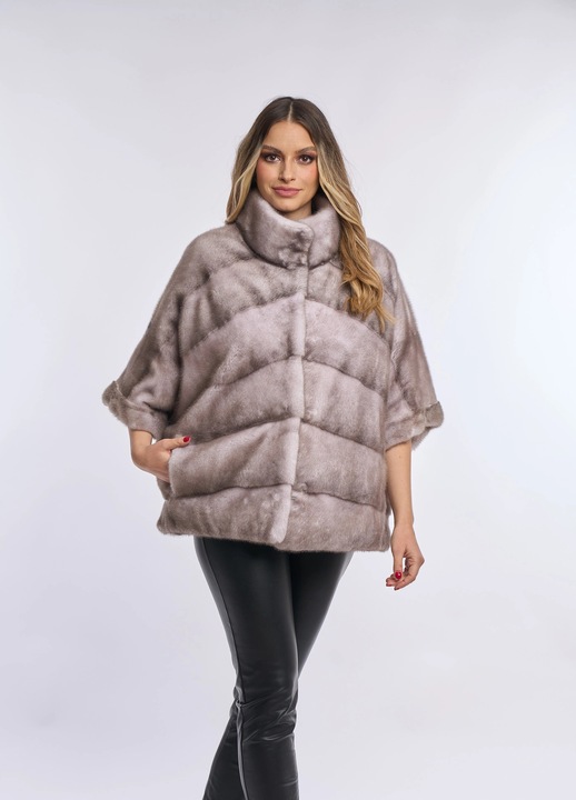 Haina blana de vizon, Fume - one-size