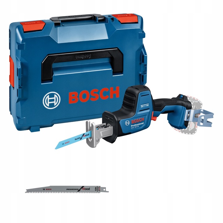 Bosch GSA 18V-24 orrfűrész, hordtáskával, fa, fém, műanyag vágásához, 18V