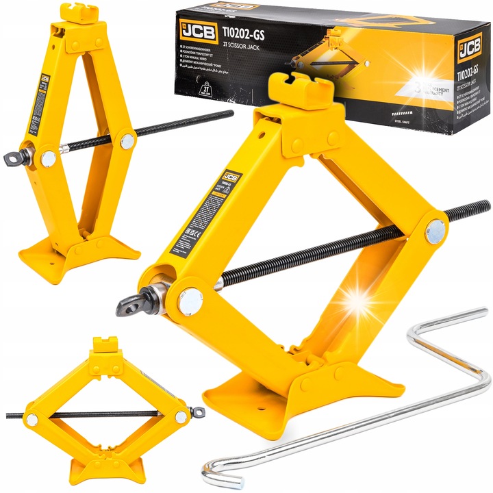 Trapéz emelő, 2 tonna, 100-420mm, JCB
