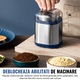 Електрическа мелничка за кафе и подправки, Ultrixe, 200W, остриета от неръждаема стомана, за подправки и ядки, соя, сребриста