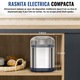 Електрическа мелничка за кафе и подправки, Ultrixe, 200W, остриета от неръждаема стомана, за подправки и ядки, соя, сребриста