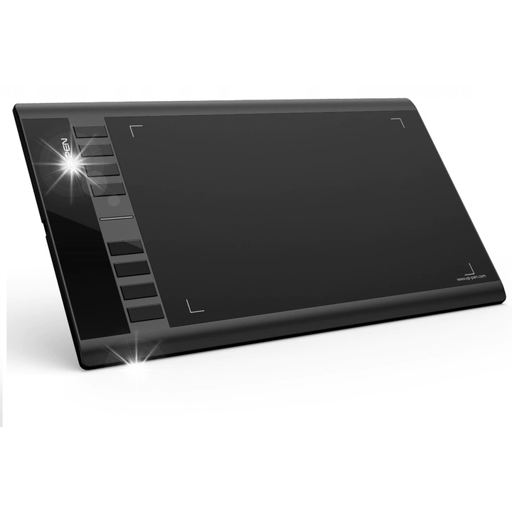 Tablet grafica Star 03, 10x6", 8192 niveluri presiune, set complet cu stilou pasiv P01, cablu USB