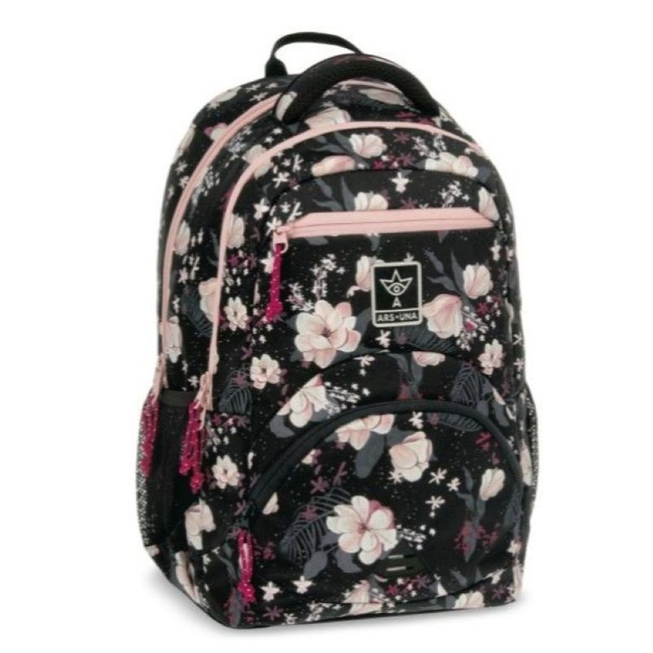 Ученическа раница Ergo 27l Flowery Black (5374)