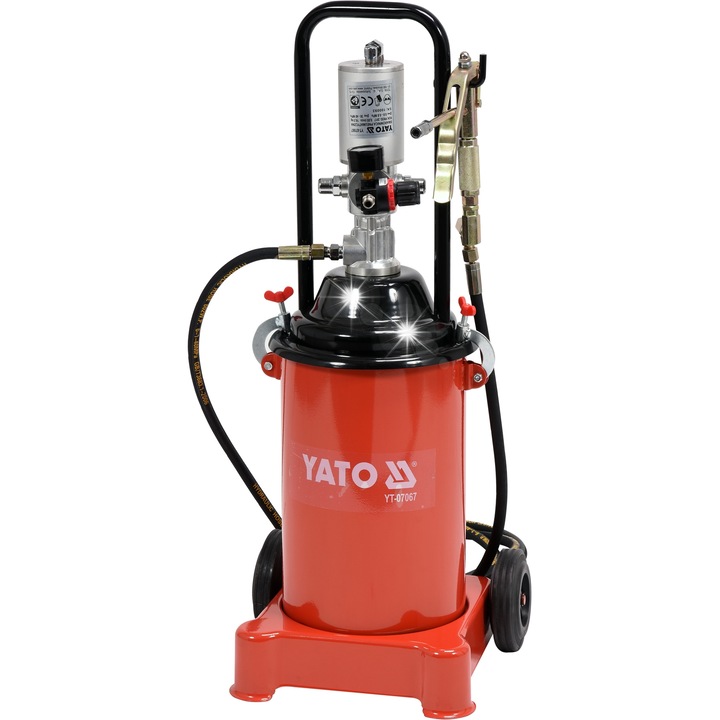 YATO pneumatikus pisztoly 12L, 8bar, 4m tömlő, 300-400bar