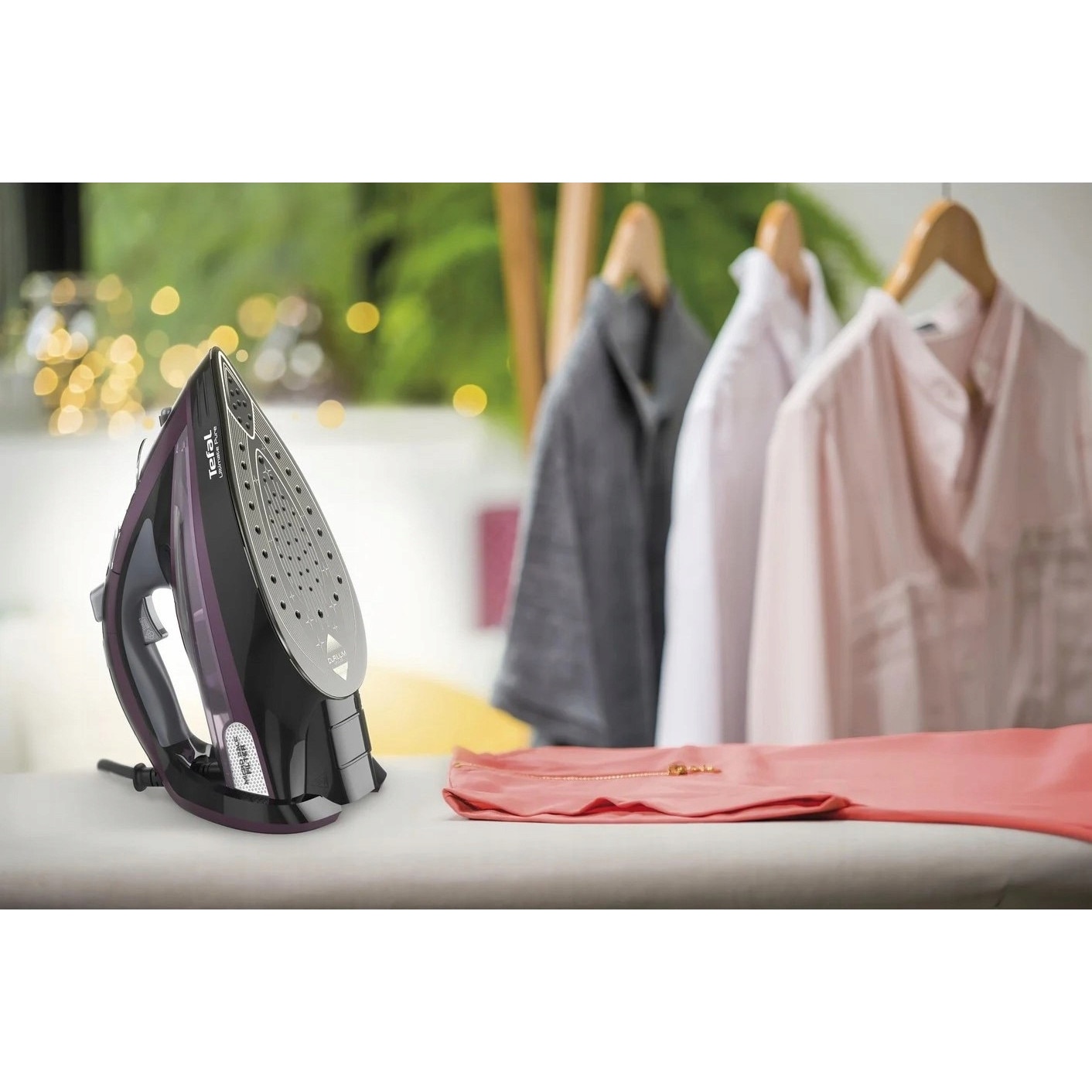 Fier de calcat cu abur Tefal Ultimate Pure FV9835, 3000W, 55g/min, 240g/min, 31,6x15,1x16,3cm