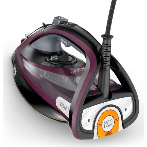 Fier de calcat cu abur Tefal Ultimate Pure FV9835, 3000W, 55g/min, 240g/min, 31,6x15,1x16,3cm