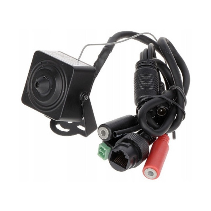 Cameră de supraveghere interior Apti, IP miniaturală, 4 Mpx, Wi-Fi, carcasa metalică compactă